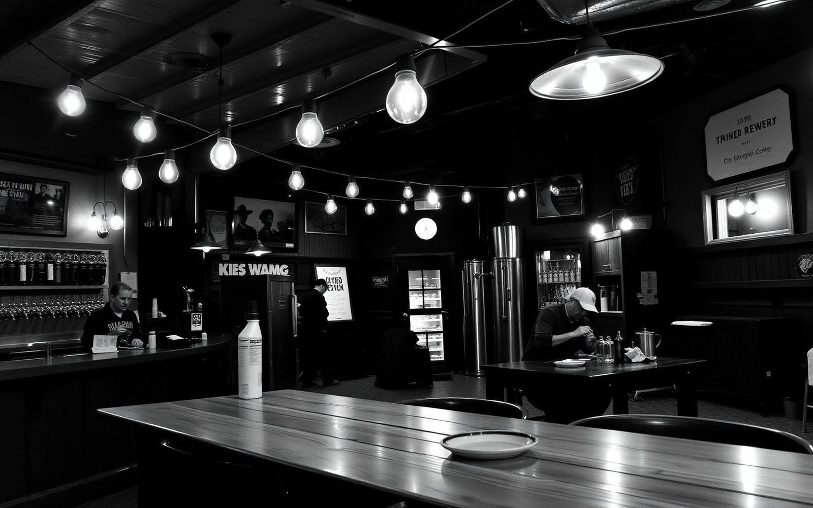 Interior of Crooked Culture Brewing